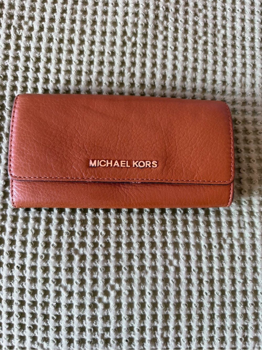 Michael Kors Brown Leather Wallet